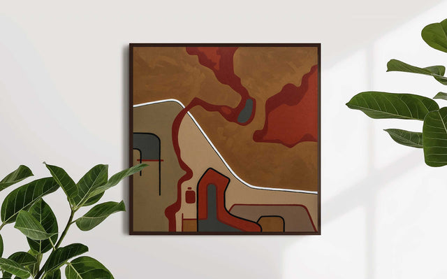 Juneau 001 Original Acrylic Painting